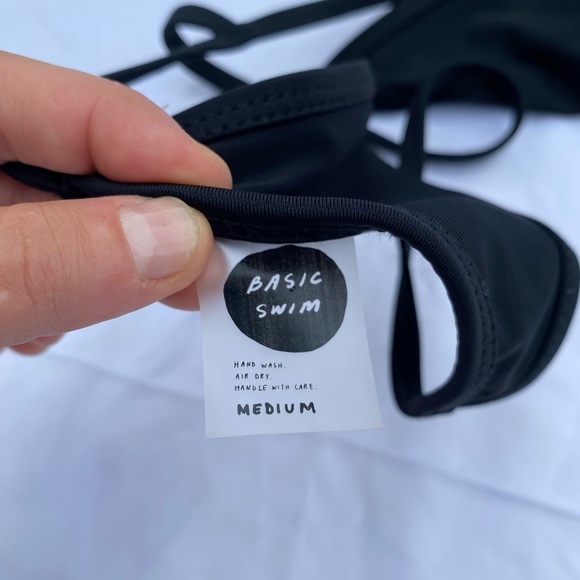 Basic swim LA PREMIERE TOP BLACK - Picture 4 of 5